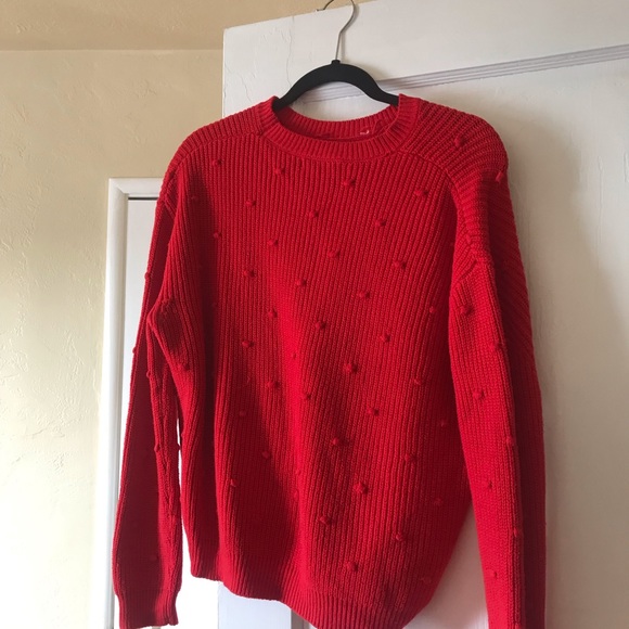 Mango Sweaters - MANGO Red Sweater